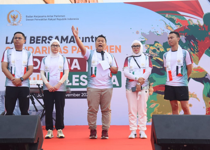 DPR RI Gelar Solidarity Run for Palestine untuk Perkuat Dukungan untuk Palestina