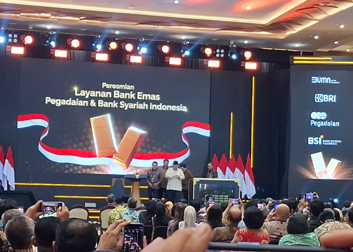 Diresmikan Prabowo, Layanan Bank Emas Resmi Beroperasi