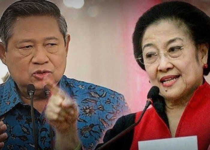 Gara-gara Lima Pertanyaan Megawati,  Belum di Jawab SBY Hubungan Partai Keduanya Merenggang 