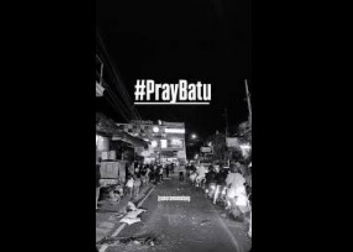 Pray for KOTA BATU: Diduga Rem Blong, Bus Pariwisata Tabrak Warga dan Pengendara di Kawasan Batu Town Square 