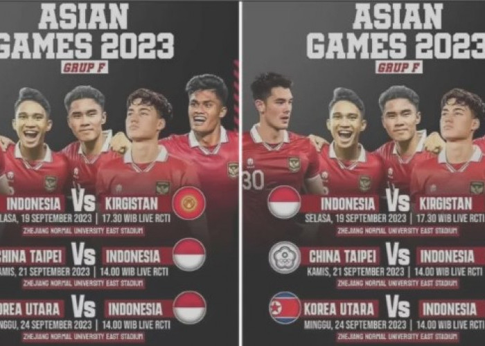Jadwal Lengkap Timnas Indonesia U24 Asian Games 2023 Serta Link Streaming