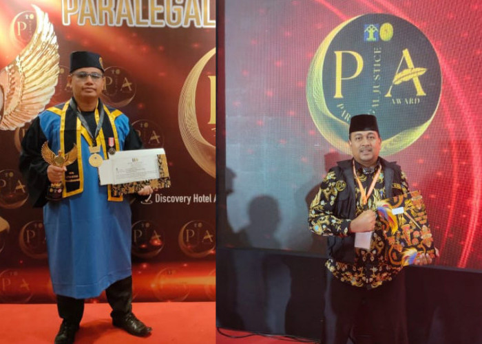 Dua Lurah Kota Bekasi Sabet Penghargaan Paralegal Justice Award 2023 dari Kemenkumham