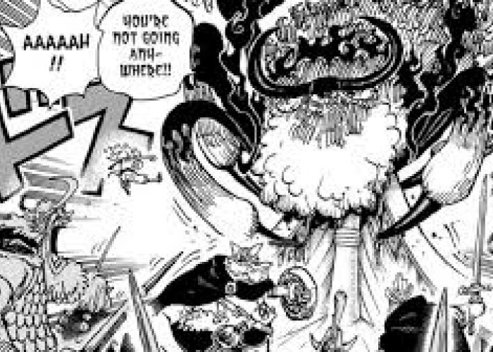 Spoiler One Piece Chapter 1121: Siluet Mirip Akagami Shanks Muncul?