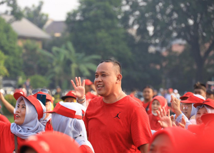 Pekan Keempat, Jalan Santai KORMI Kota Bekasi berada di Kecamatan Rawalumbu