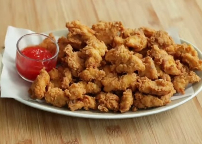 Resep Ayam Popcorn Crispy ala Restoran, Enak dan Mudah Dibuat, Cocok untuk Menu Bekal Anak 