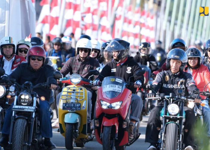 Bakal Berkantor 3 Hari di IKN, Jokowi Ajak Raffi Ahmad Cs Jajal Jalan Tol Pakai Motor