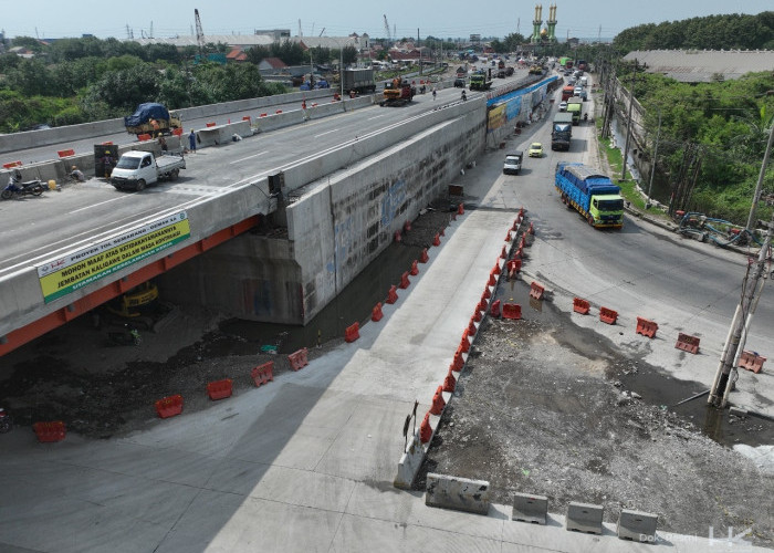 Jembatan Kaligawe Tol Semarang-Demak Seksi 1A Difungsionalkan Selama Mudik Lebaran 2024