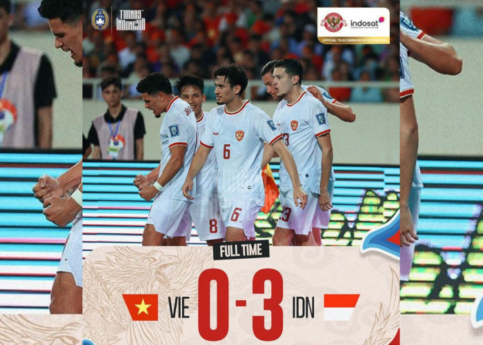 Menyala Abangku! Hasil Timnas Indonesia vs Vietnam, Skuad Garuda Kokoh di Runner Menang 3-0 