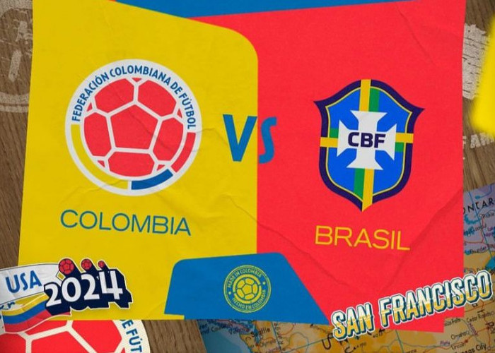 Link Live Streaming Copa America Timnas Brasil vs Kolombia 1 Juli 2024, Misi Los Cafeteros Juara Grup D
