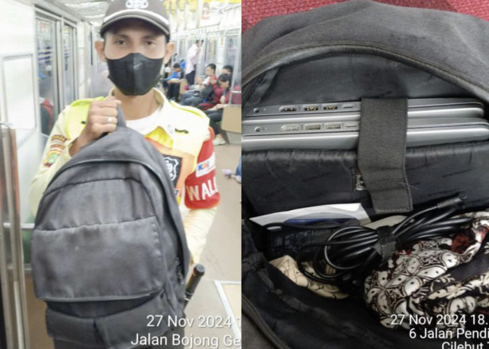 Tas Berisi 2 Laptop Tertinggal di KRL, Penumpang Puji Layanan Gercep Petugas 