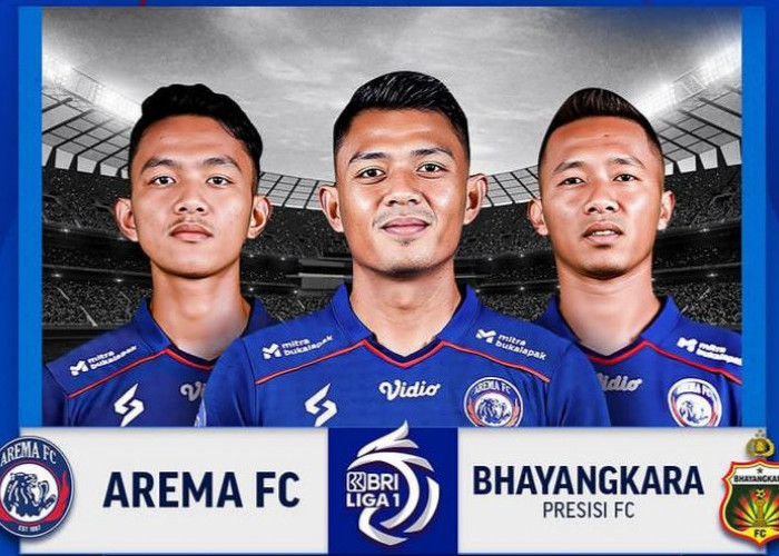 BRI Liga 1 2023-2024: Arema FC vs Bhayangkara FC 6 Maret 2024, H2H Serta Susunan Pemain