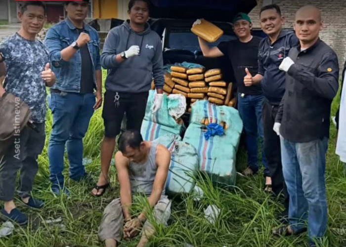 Terungkap! Oknum Polisi di Sumatera Barat Jadi Kurir 141 Kg Ganja yang Disuruh Napi: Diupah Rp2 Juta