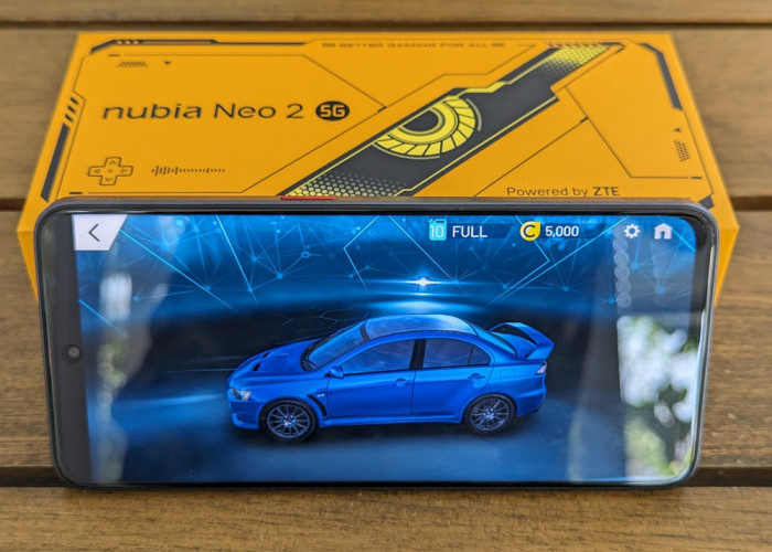 Nubia Neo 2 5G, Handphone Gaming Rp2 Jutaan Dilengkapi Fitur Dual Gaming Shoulder Triggers dan Peredam Panas