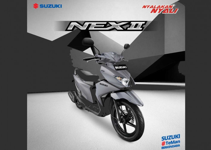 Review Spesifikasi Motor Matic Suzuki NEX II 2023