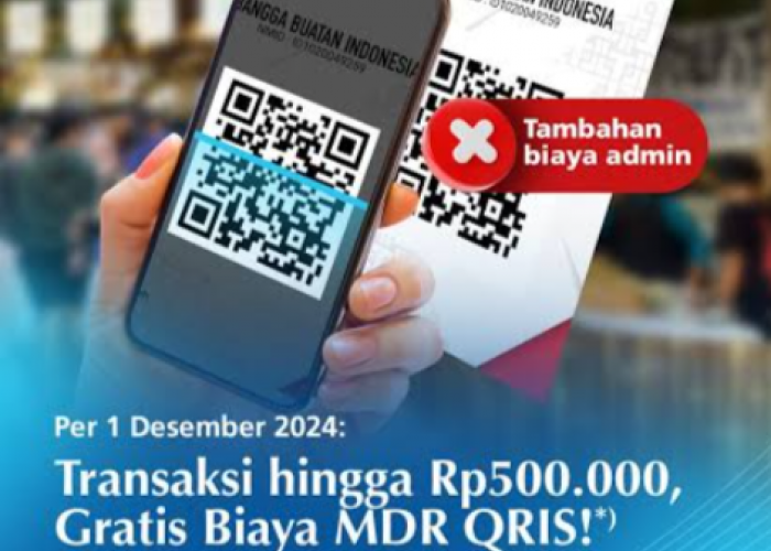 Transaksi QRIS Bebas MDR dan PPN Untuk Pelaku Usaha Mikro