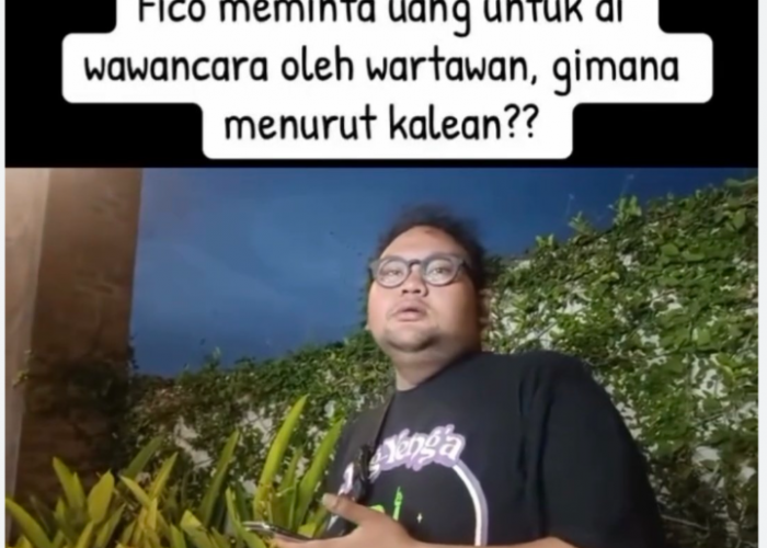 Tahu sedang Viral Komika Fico Fachriza Memalak Wartawan, Netizen: Sengaja Settingan atau Riil