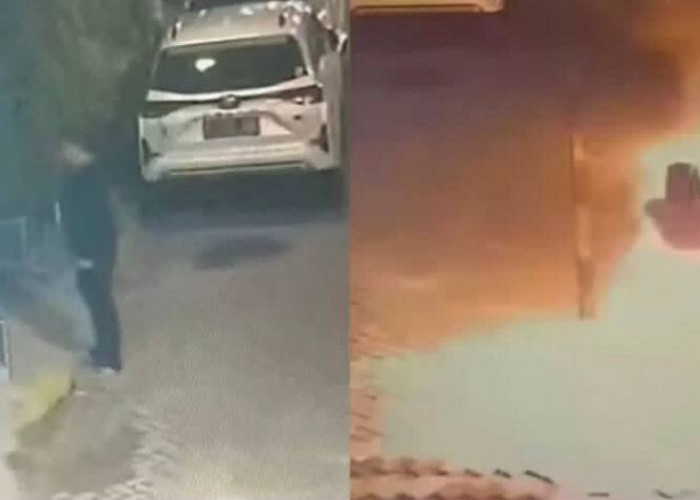 Viral! Seorang Pria Nekat Bakar Diri di Depan Rumah Wanita Idamannya Usai Ajak Balikan Ditolak