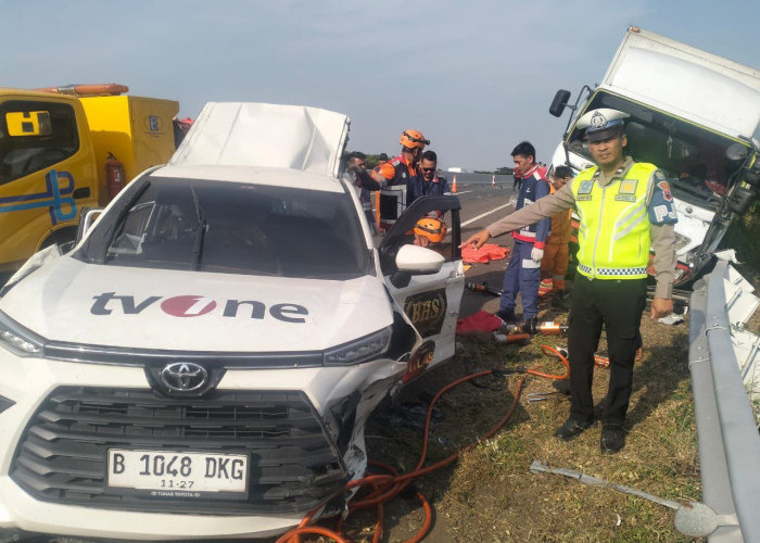 Mobil Jurnalis TV One Kecelakaan di Tol Pemalang, 3 Meninggal Dunia