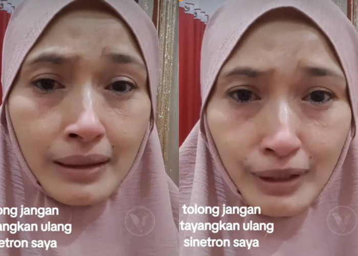 Mantan Artis Ini Menangis Sesenggukan Meminta Agar Sinetronnya Tidak Ditayangkan Kembali Usai Hijrah