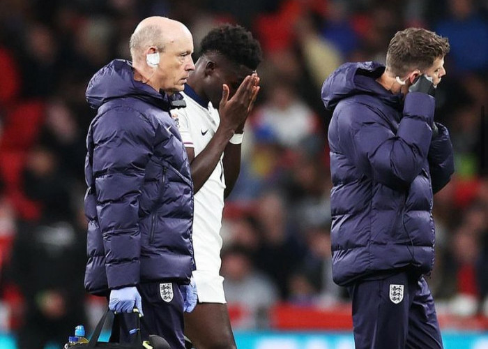 Bukayo Saka Cedera saat Inggris Kalah Lawan Yunani, Mikel Arteta Ketar-ketir