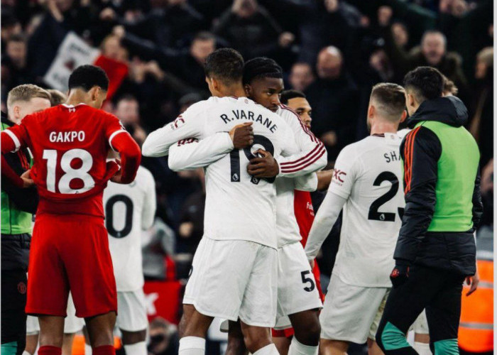 Hasil Premier League: Liverpool vs Manchester United, Setan Merah Tahan Imbang Tuan Rumah