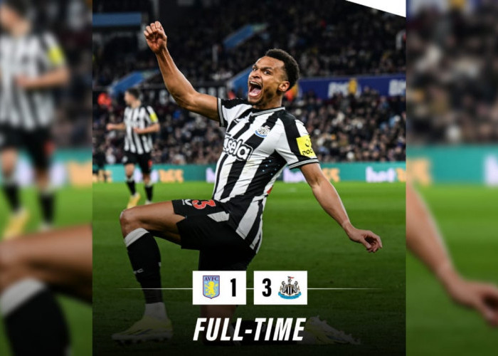 Hasil Liga Inggris: Diwarnai Gol Bunuh Diri, Newcastle Unggul di Markas Aston Villa 3-1