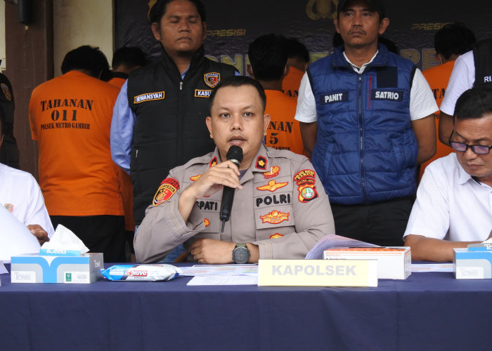 Polisi Tangkap 20 Pelaku Investasi Bodong Modus Love Scam di Jakarta Pusat