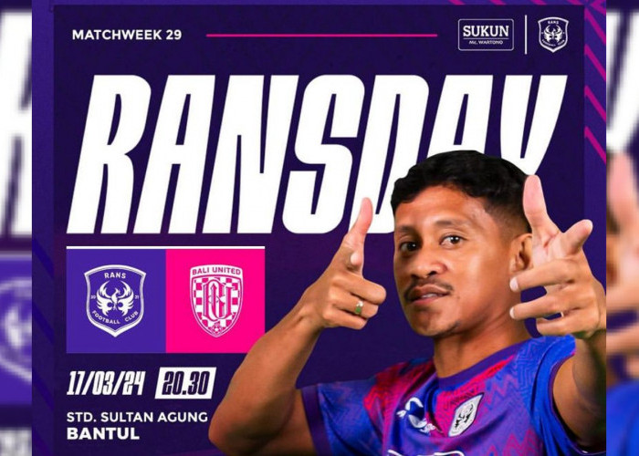 BRI Liga 1 RANS Nusantara vs Bali United 17 Maret 2024, Head to Head dan Link Live Streaming