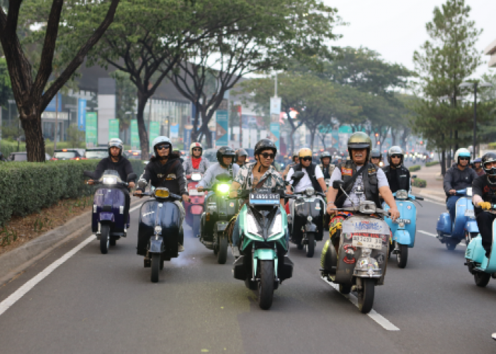 200 Motor Komunitas Pecinta Skuter Ramaikan IMOS 2024, Wadah Pemersatu Hobi Roda Dua