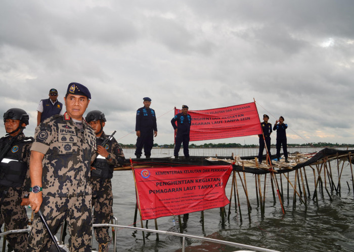 Pagar Laut Misterius 30 Km di Tangerang Resmi Disegel KKP Atas Perintah Presiden Prabowo 