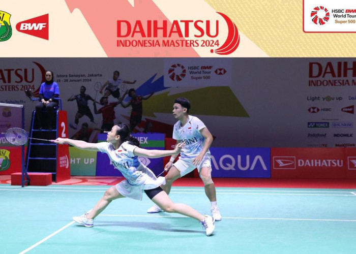 Hasil Indonesia Masters 2024: Rinov/Pitha Gugur di 16 Besar Dikandaskan Wakil China