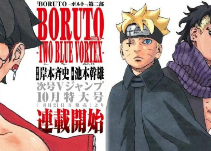 Spoiler: Boruto  -Two Blue Vortex Chapter 12, Sarada Bangkitkan Mangekyou Sharingan?