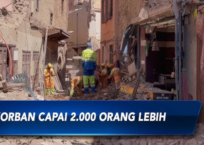 Update Gempa Maroko, Ini Jumlah Korban Jiwa Terkini