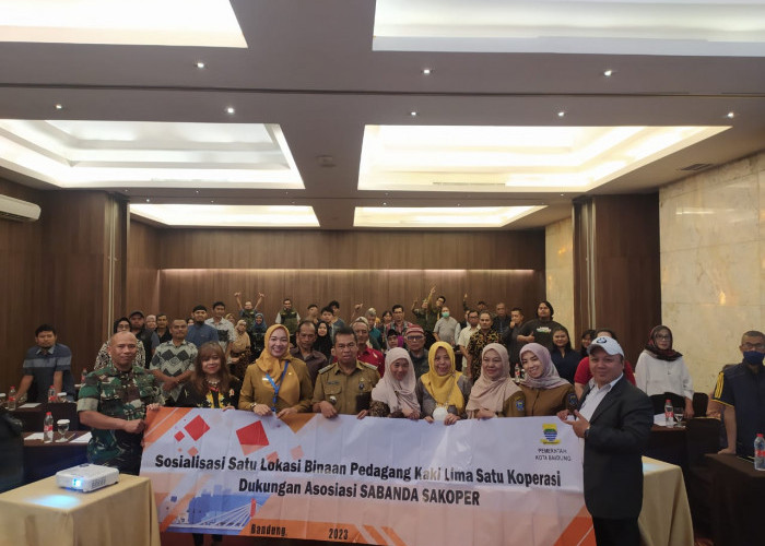 Sabanda Sakoper Pemkot Bandung Ajak PKL Jadi Anggota Koperasi