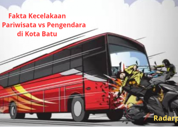 5 Fakta Kecelakaan Ekstrem Bus Pariwisata Tabrak Pengguna Jalan di Kota Batu