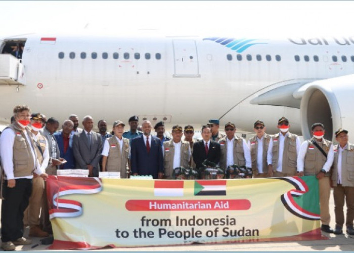 Setelah Penerbangan Panjang, Bantuan Kemanusiaan Indonesia Akhirnya Tiba di Sudan