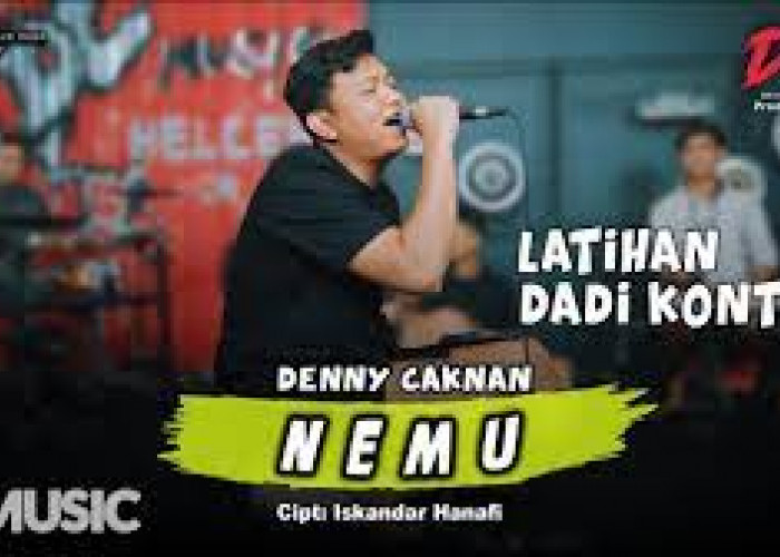 Sobat Ambyar Wajib Simak Lagu Deny Caknan Nemu !