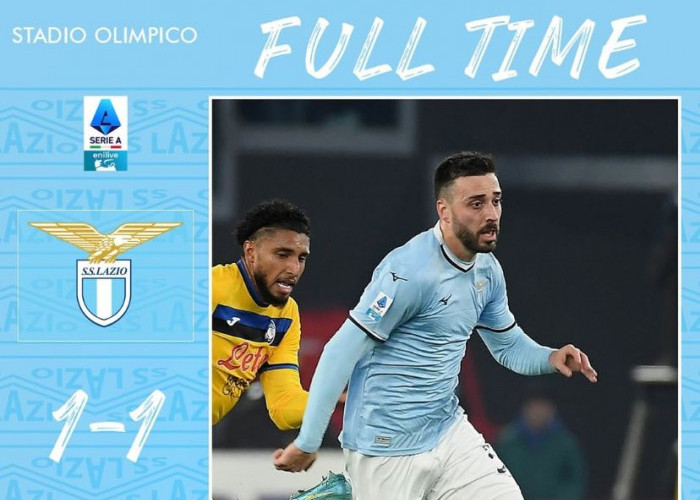 Hasil Serie A 2024-25 Lazio vs Atalanta: Imbang 1-1, Atalanta Kokoh di Puncak 