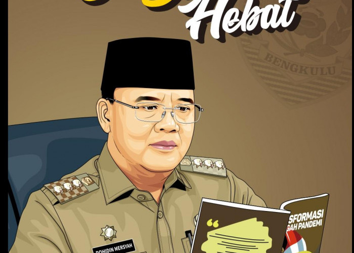 Tepat Peringatan Hari Jadi ke-55 Buku 'Bengkulu Hebat' Diluncurkan, Gubernur Rohidin Ingin Menghilangkan Stigma Daerah Tertinggal