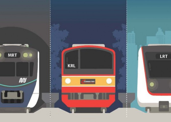 Belum Banyak yang Tahu, Ternyata Ini Perbedaan KRL, LRT dan MRT