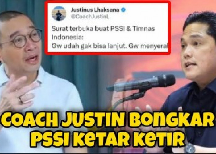 Coach Justin Beri Surat Terbuka untuk Timnas Indonesia, Ada Apa?