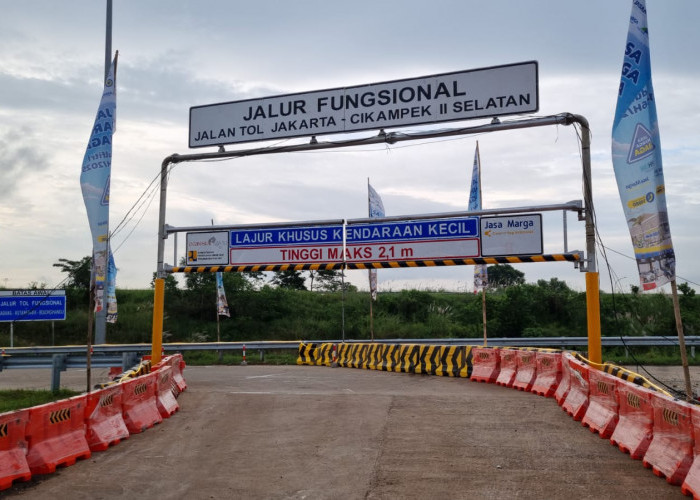 Jalur Fungsional Tol Jakarta-Cikampek II Selatan Disiapkan untuk Hadapi Arus Balik Lebaran 2025 