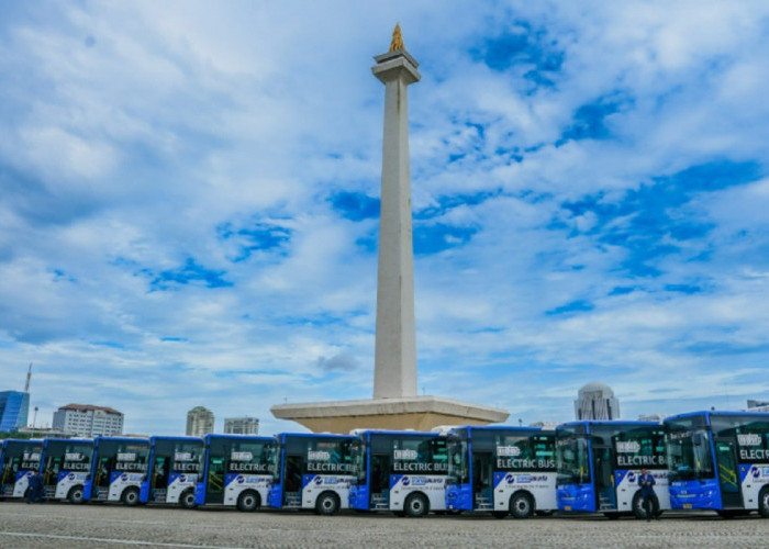 200 Bus Transjakarta Listrik Siap Mengaspal di Jakarta, Kurangi Polusi Udara