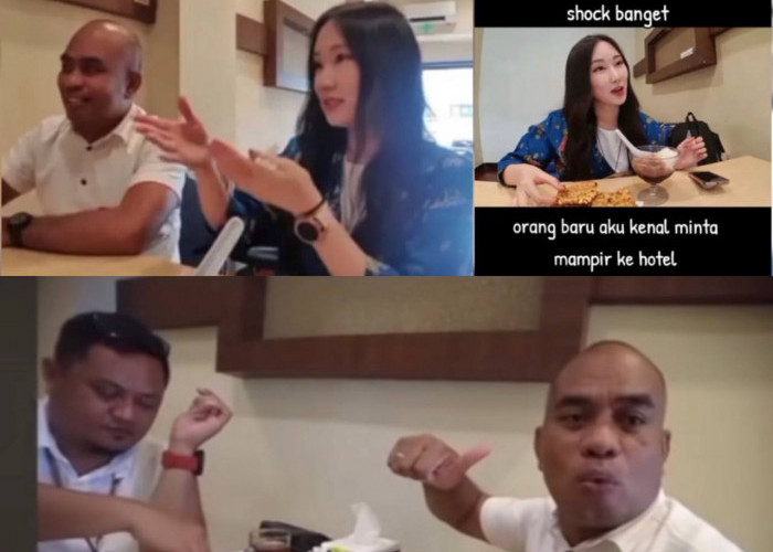 Heboh! Youtuber Korea Jiah Digoda Om-Om Diajak ke Hotel saat Liburan di Manado