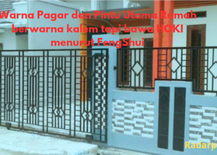 5 Rekomendasi Warna Pagar dan Pintu Rumah yang Bagus Fengshuinya tapi Warna Tidak Mencolok