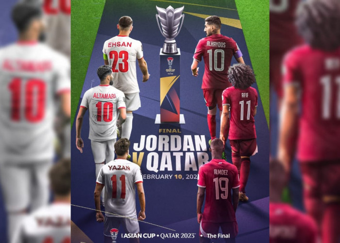 Cek Disini Link Streaming Gratis! Timnas Yordania vs Timnas Qatar di Final Piala Asia 2023