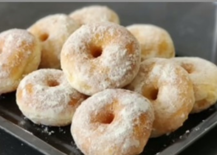 Resep Donat Susu Empuk dan Lembut Meskipun Tanpa Telur Tanpa Mixer, Dijamin Anak-Anak Suka