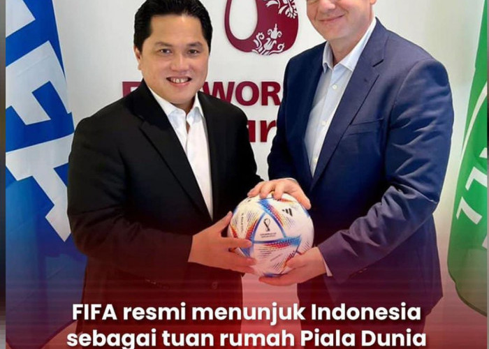 Indonesia Resmi Jadi Tuan Rumah Piala Dunia U17 2023, Begini Kata Erick Thohir