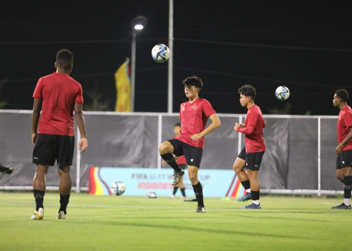 Puas dengan Kualitas Lapangan Latihan, Pemain Timnas Indonesia Siap Tempur Di Piala Dunia U17