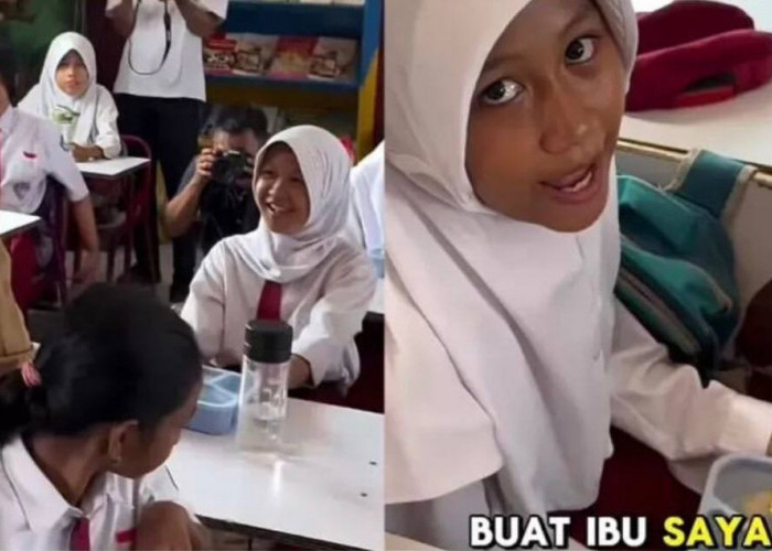 Bikin Mewek! Siswa SD di Tangerang Rela Tak Habiskan Makanan Bergizi Gratis dari Pemerintah Demi Ibunya